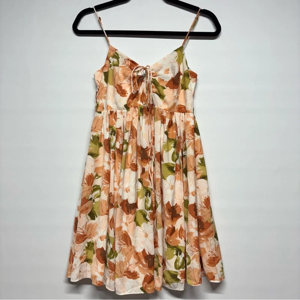 ✨Abercrombie & Fitch Floral Mini Dress Size S - Picture 2 of 13